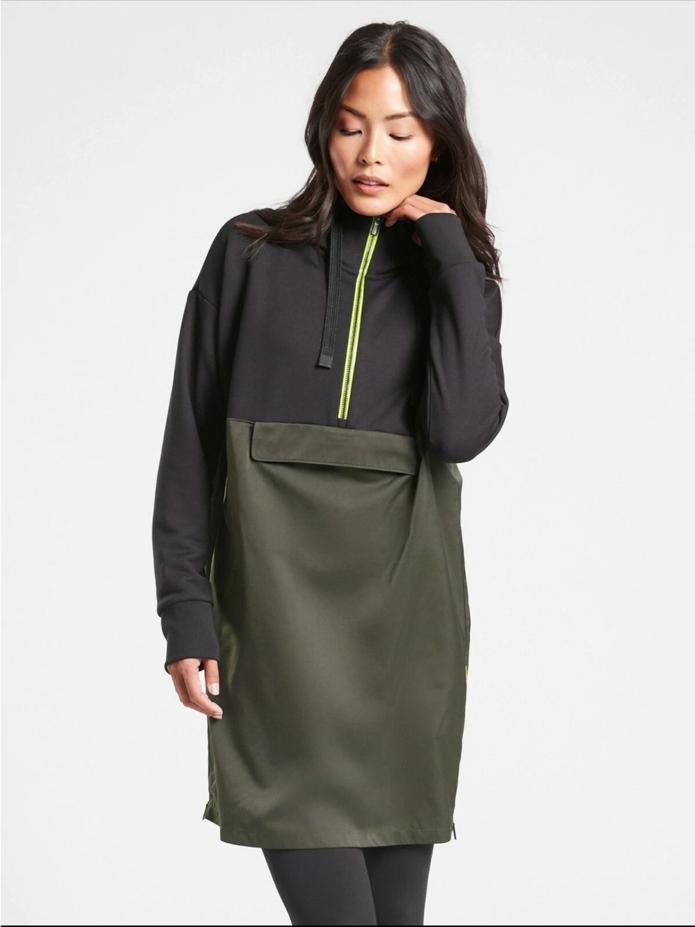 Athleta Radiant Hybrid Dress Ancient Forest